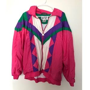 Vintage 80s 90s Windbreaker Casual Isle